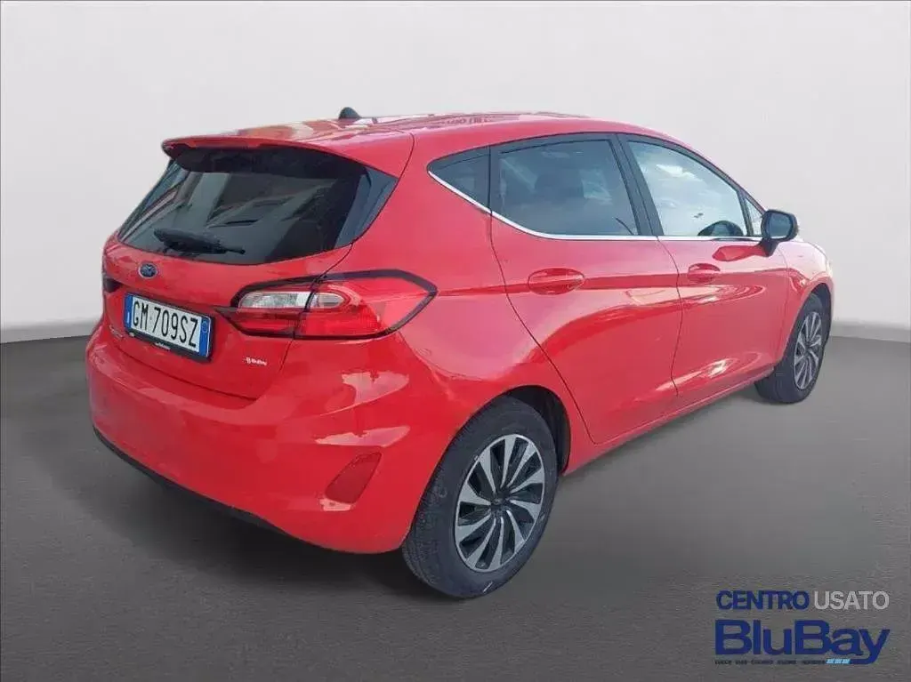 Usata Ford Fiesta Titanium 75 CV (55 kW) 2023 Rosso Utilitaria