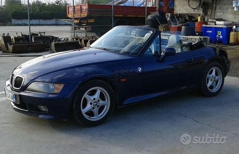 Usata BMW Z3 140 CV (102 kW) 1997 Blu Cabrio