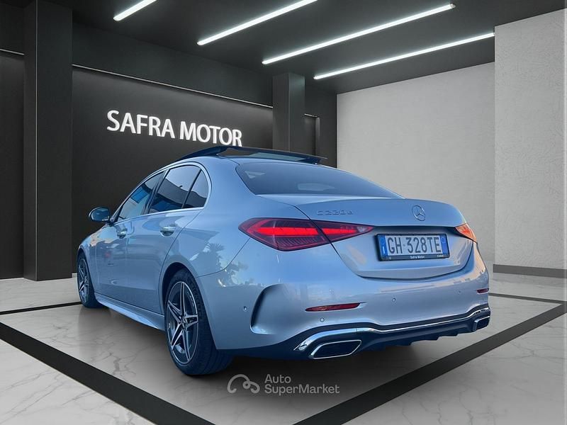 Usata Mercedes C220 Premium 200 CV (147 kW) 2022 Argento Berlina