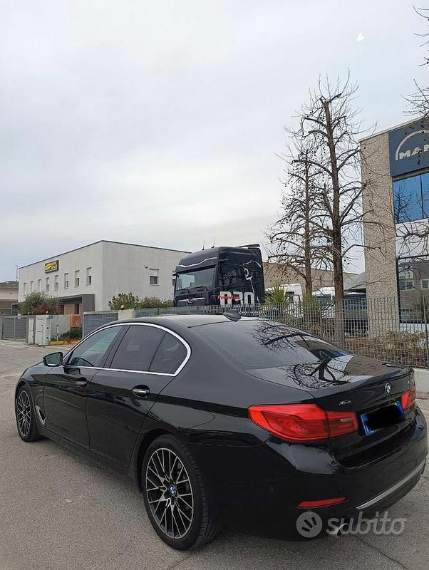 Begagnad BMW 530 Luxury Line 249 HK (183 kW) 2017 Svart Sedan