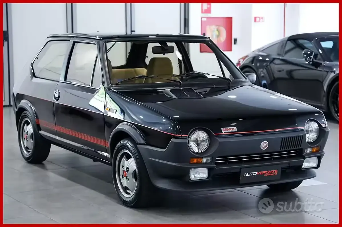 Usata Fiat Ritmo Abarth 125 CV (91 kW) 1982 Nero Utilitaria