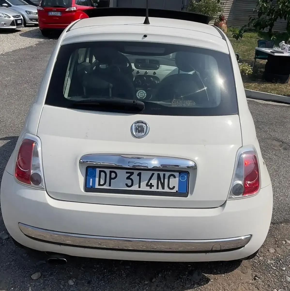 Usata Fiat 500 Pop 75 CV (55 kW) 2008 Bianco Berlina