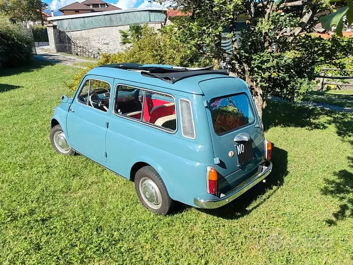 Usata Fiat 500 1960 Blu Station wagon