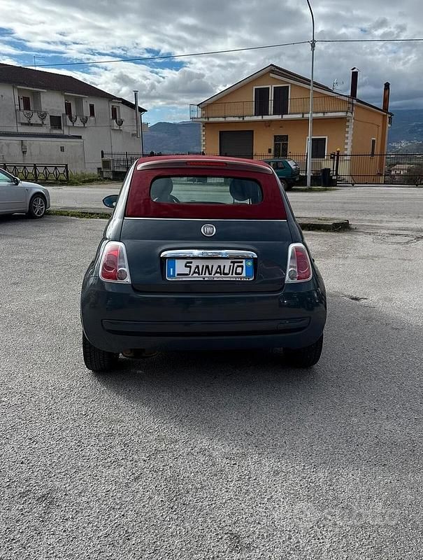 Usata Fiat 500C 75 CV (55 kW) 2010 Grigio Cabrio