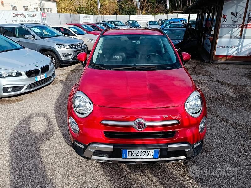 Usata Fiat 500X Cross Plus 140 CV (102 kW) 2017 Rosso SUV