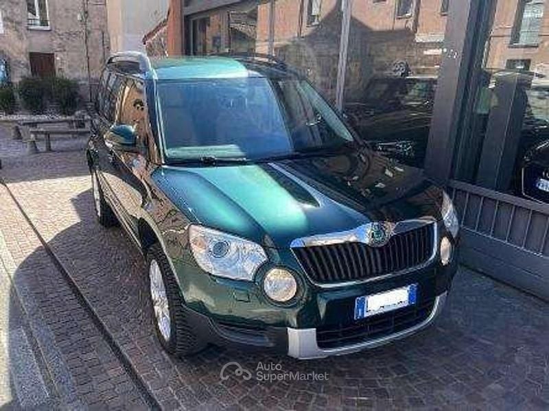 Usata Skoda Yeti Adventure 140 CV (102 kW) 2011 Verde SUV