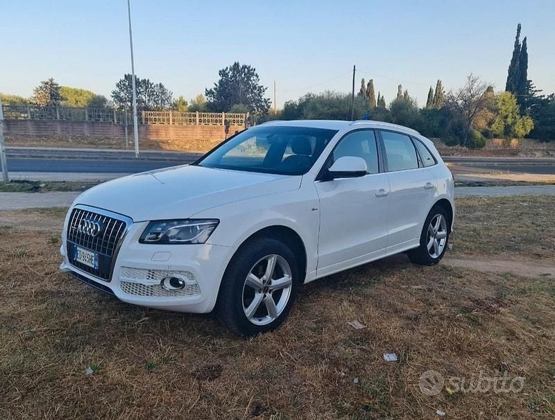 Bianco Usata 2010 Audi Q5 S-Line SUV | 9500 € (Buon prezzo) - Immagine 1/4