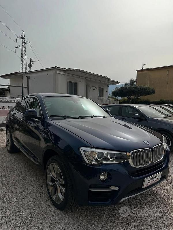 Usata BMW X4 M Sport 190 CV (139 kW) 2017 Blu SUV