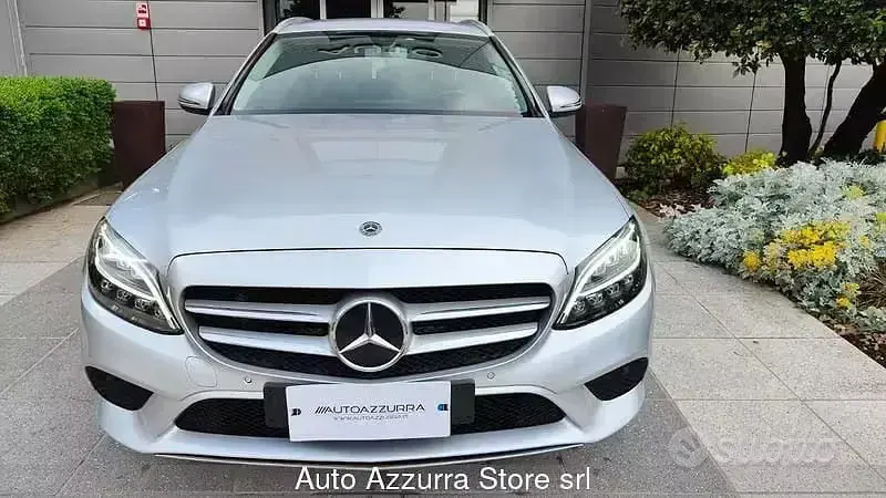 Usata Mercedes C220 194 CV (142 kW) 2019 Grigio Station wagon