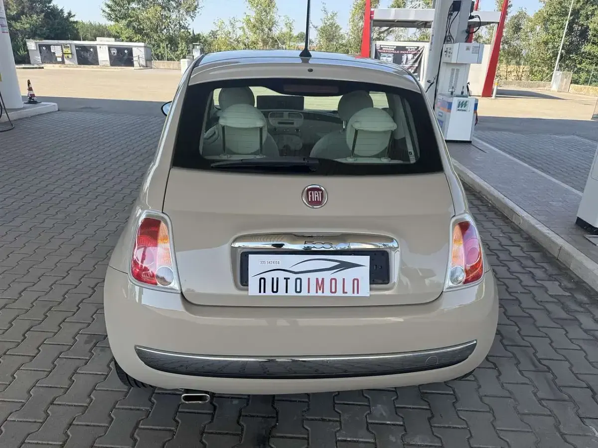 Usata Fiat 500 Lounge 69 CV (50 kW) 2015 Beige Berlina