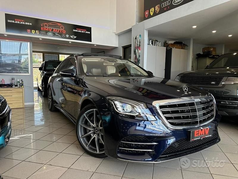 Usata Mercedes S350 Premium Plus 286 CV (210 kW) 2017 Blu Berlina