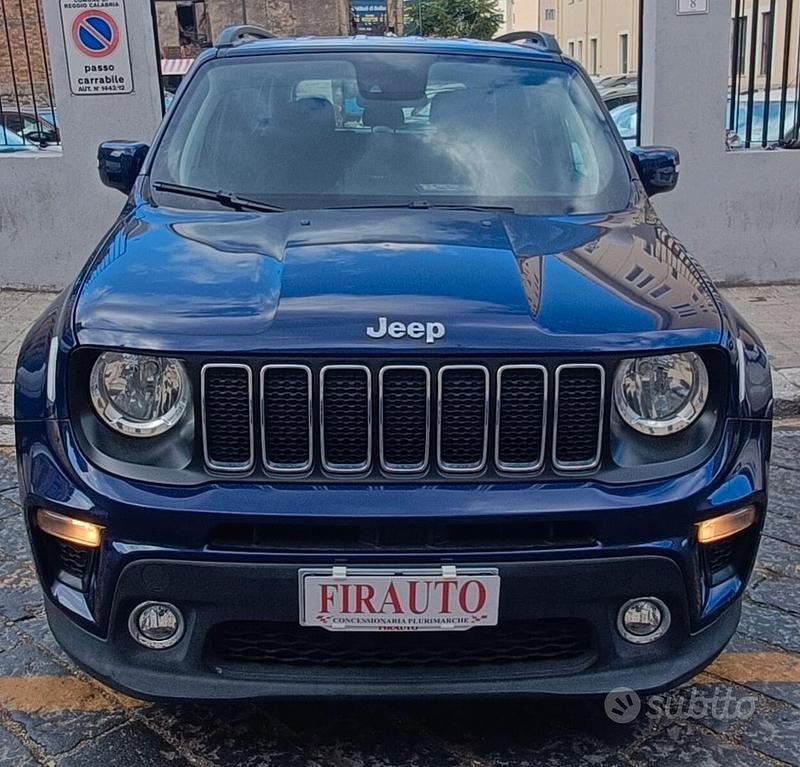 Usata Jeep Renegade 120 CV (88 kW) 2019 Blu SUV