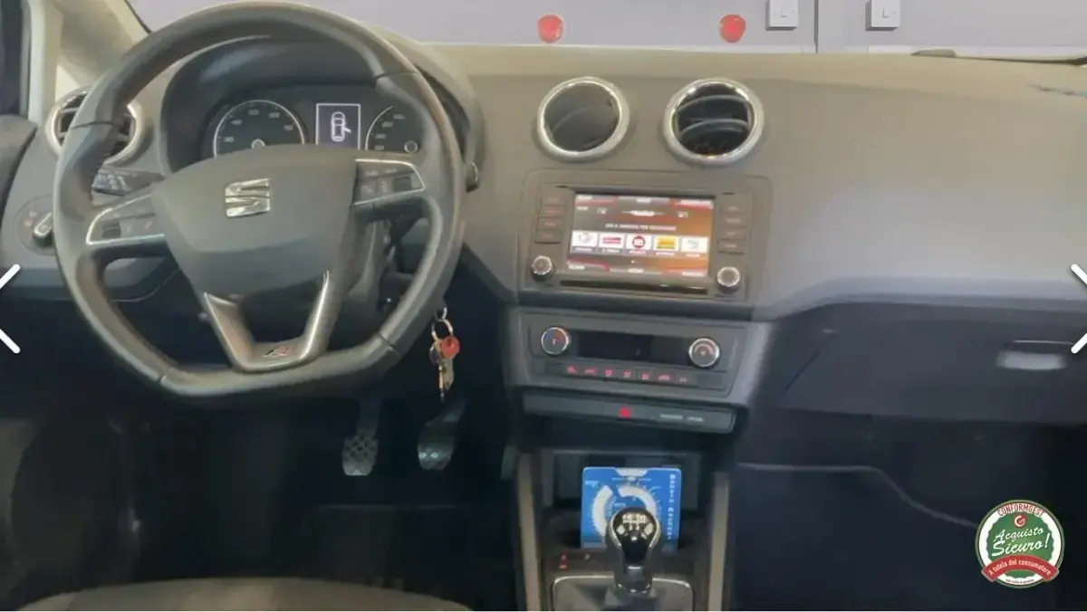 Usata Seat Ibiza FR 90 CV (66 kW) 2017 Nero Berlina