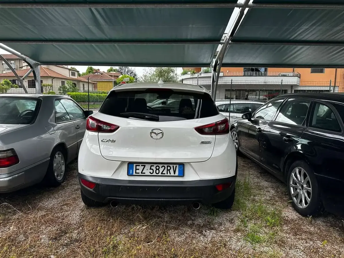 Usata Mazda CX-3 105 CV (77 kW) 2015 Bianco SUV