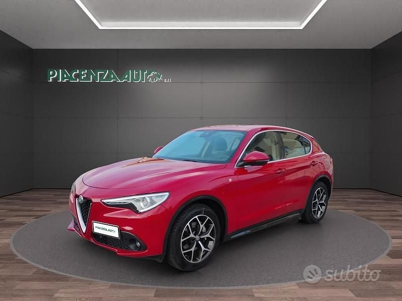 Usata Alfa Romeo Stelvio Ti 210 CV (154 kW) 2021 Rosso SUV