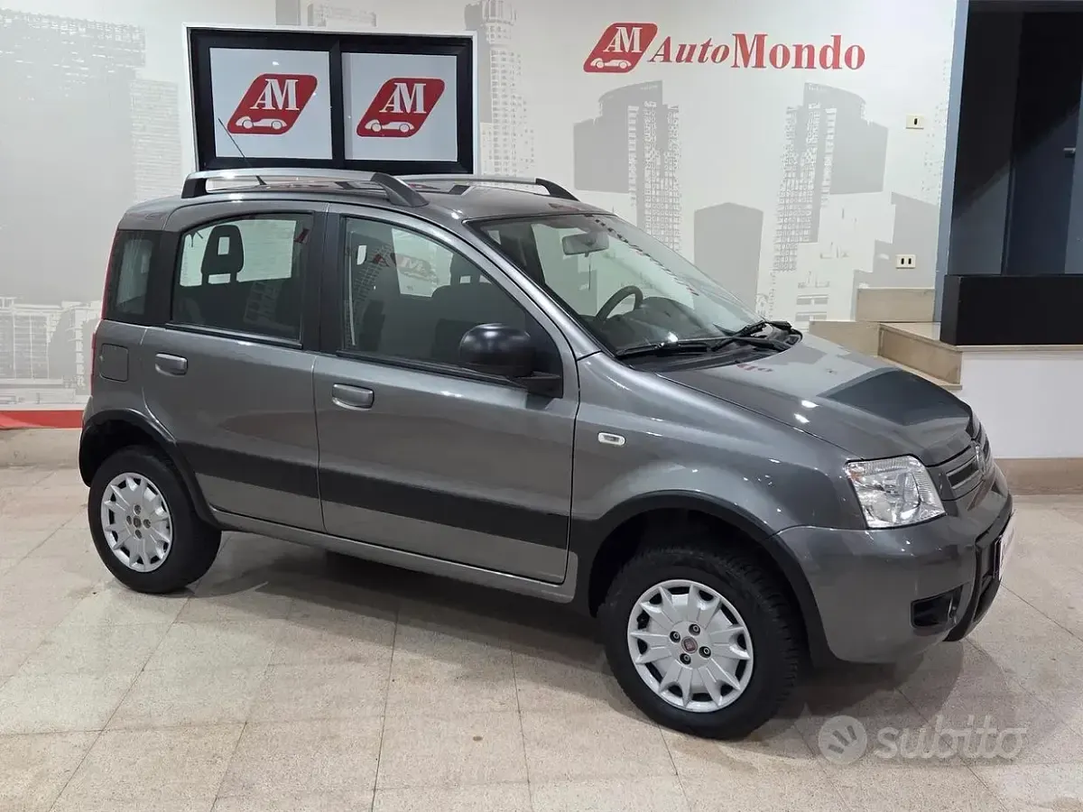 Usata Fiat Panda 4x4 Climbing 75 CV (55 kW) 2012 Grigio Utilitaria