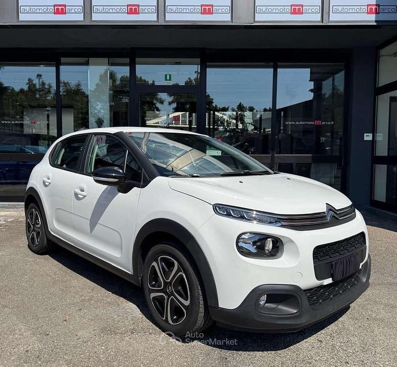 Usata Citroën C3 Feel 83 CV (61 kW) 2018 Bianco Utilitaria