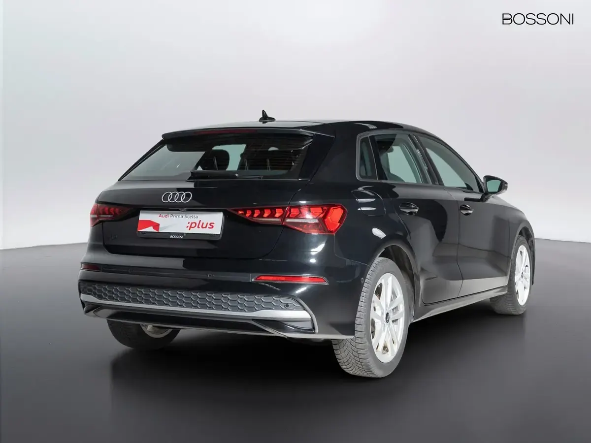 Usata Audi A3 Advanced 150 CV (110 kW) 2025 Nero Berlina