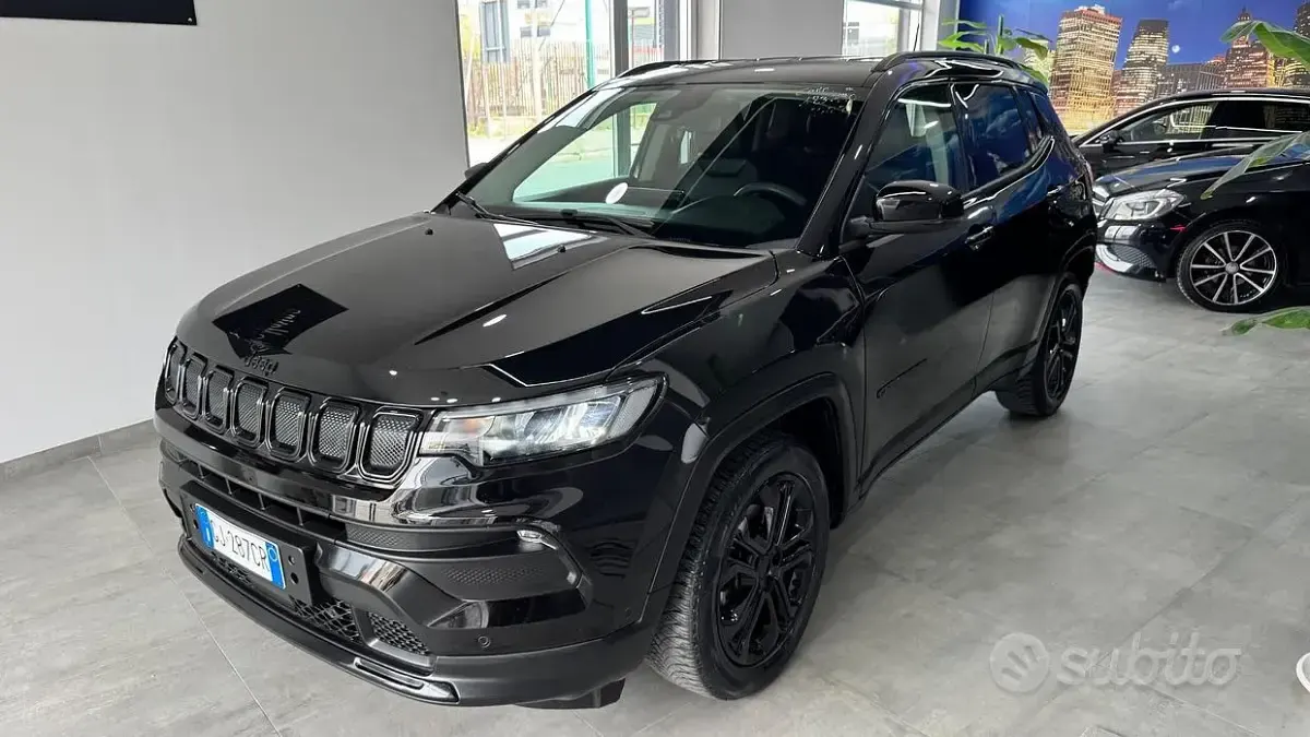 Usata Jeep Compass Night Eagle 131 CV (96 kW) 2022 Nero SUV