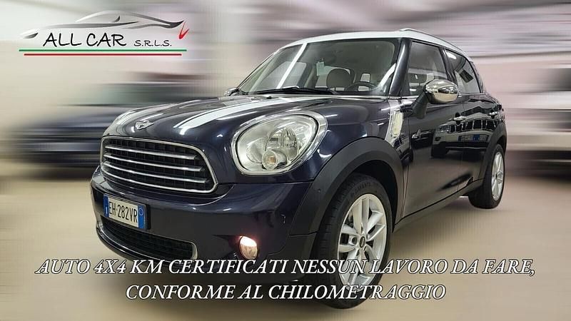 Usata Mini Cooper D Countryman 111 CV (81 kW) 2011 Blu SUV
