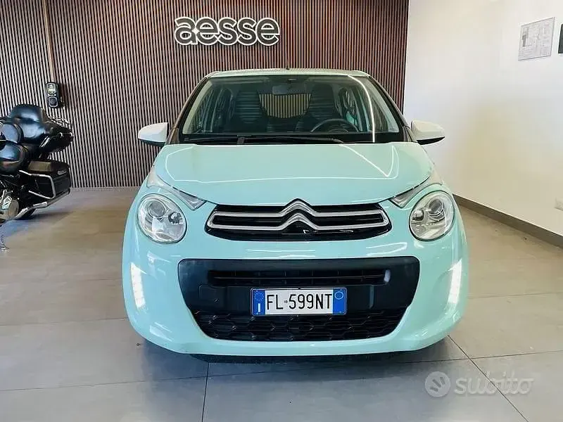 Usata Citroën C1 Feel 69 CV (50 kW) 2017 Verde Utilitaria