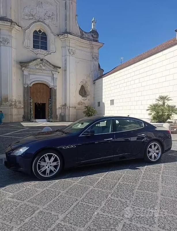 Usata Maserati Quattroporte 250 CV (183 kW) 2014 Blu Berlina