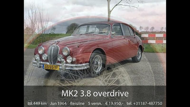 Usata Jaguar MK IX 220 CV (161 kW) 1964 Rosso Berlina