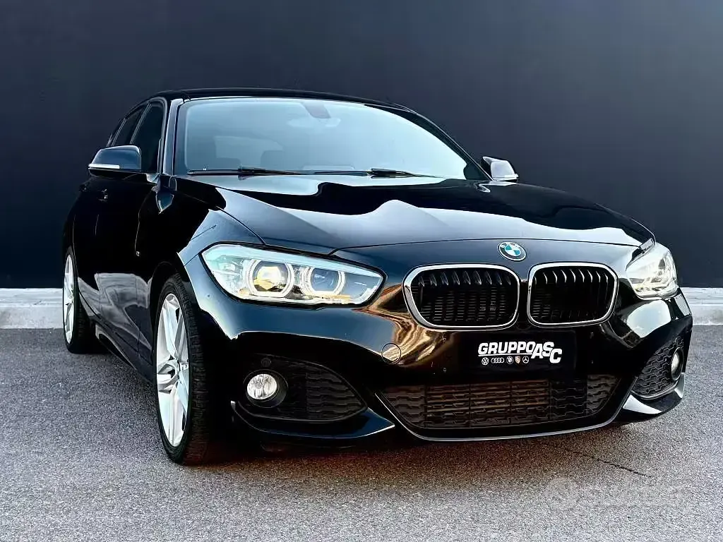 Usata BMW 118 M Sport 136 CV (100 kW) 2016 Nero Utilitaria