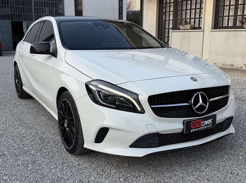 Usata Mercedes A200 Premium 136 CV (100 kW) 2016 Bianco Berlina