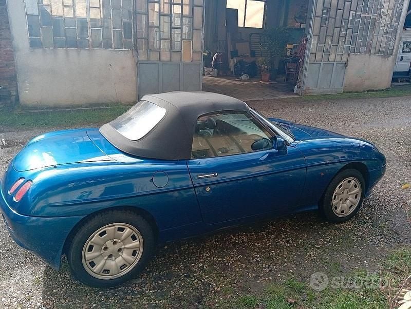 Usata Fiat Barchetta 131 CV (96 kW) 1999 Blu Cabrio