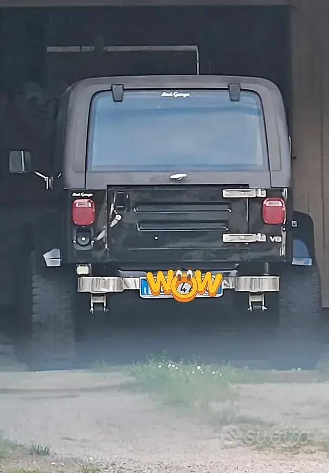 Usata Jeep Wrangler 80 CV (58 kW) 1989 Nero SUV