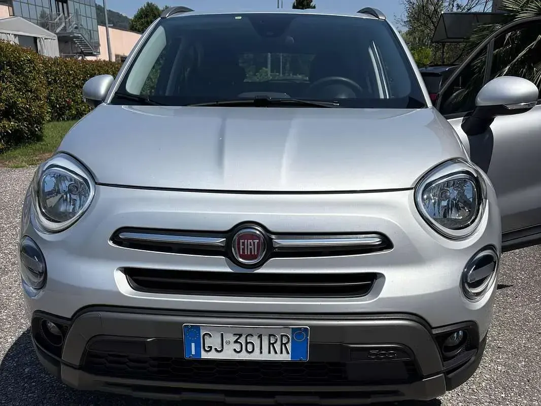 Usata Fiat 500X Cross 131 CV (96 kW) 2022 Argento SUV