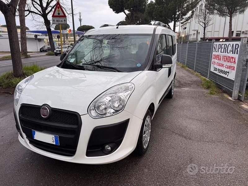 Usata Fiat Doblò 120 CV (88 kW) 2013 Bianco Monovolume