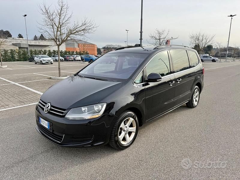 Usata VW Sharan 140 CV (102 kW) 2014 Nero Monovolume