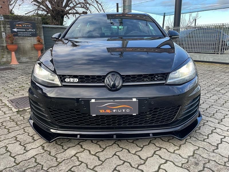 Usata VW Golf VII GTD 184 CV (135 kW) 2013 Nero Berlina