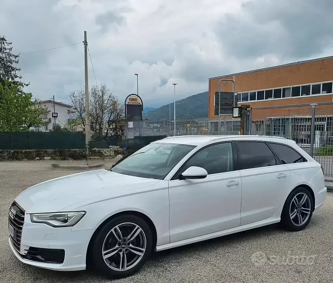 Usata Audi A6 190 CV (139 kW) 2017 Bianco Station wagon