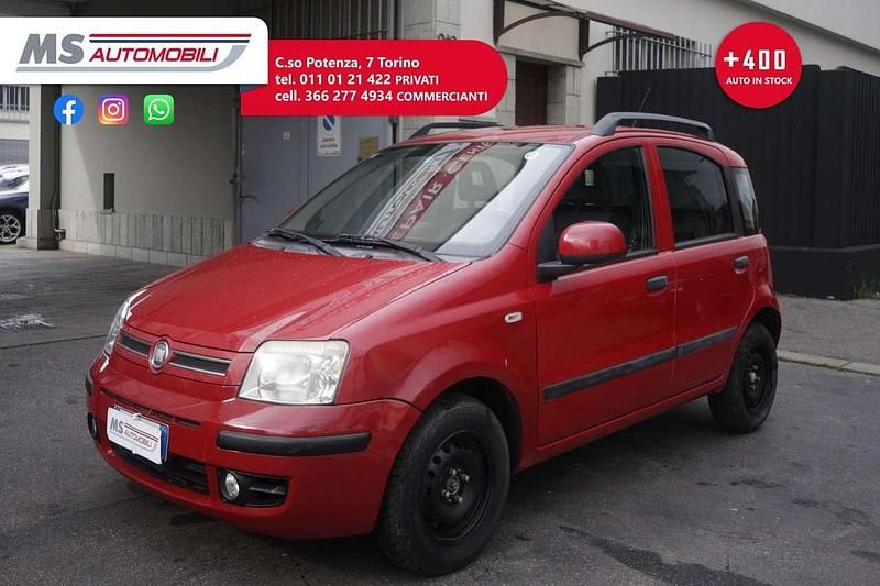 Rosso Usata 2010 Fiat Panda Active Due volumi | 3500 € (Buon prezzo) - Immagine 1/4