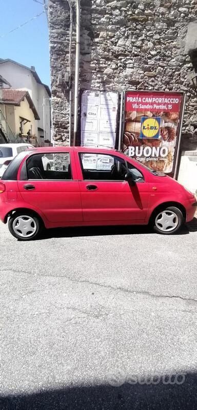 Usata Chevrolet Matiz 51 CV (37 kW) 1998 Rosso Utilitaria