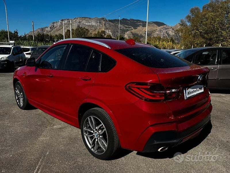 Usata BMW X4 M Sport 190 CV (139 kW) 2016 Rosso SUV