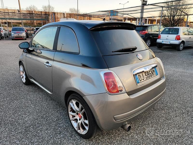 Usata Fiat 500 Sport 101 CV (74 kW) 2007 Nero Berlina