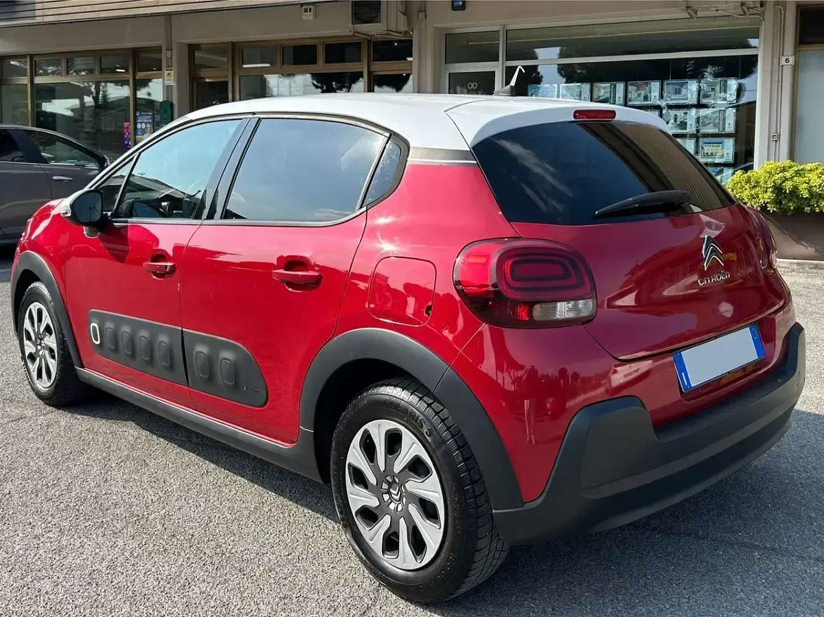 Usata Citroën C3 Feel 82 CV (60 kW) 2017 Rosso Berlina