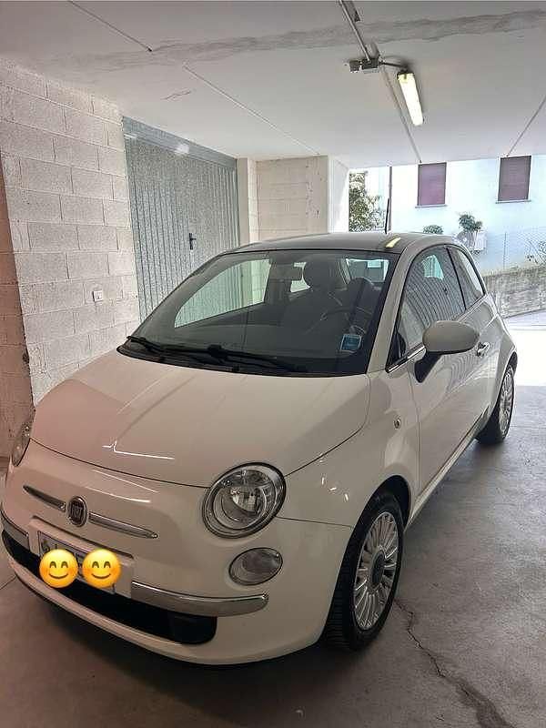 Usata Fiat 500 Lounge 95 CV (69 kW) 2013 Bianco Utilitaria