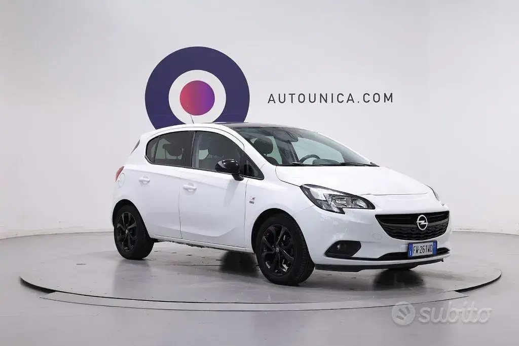 Usata Opel Corsa 90 CV (66 kW) 2019 Bianco Utilitaria