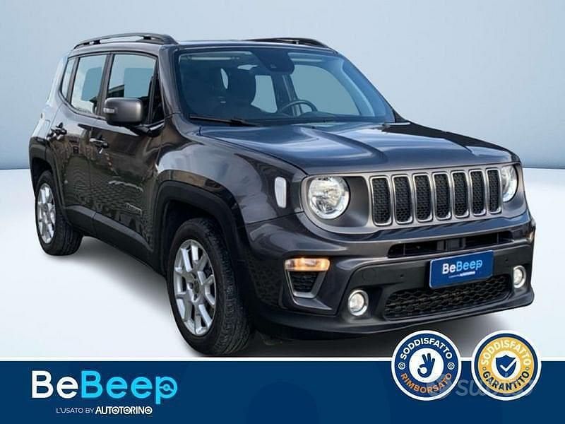 Usata Jeep Renegade Limited 140 CV (102 kW) 2019 Antracite metallizzato SUV