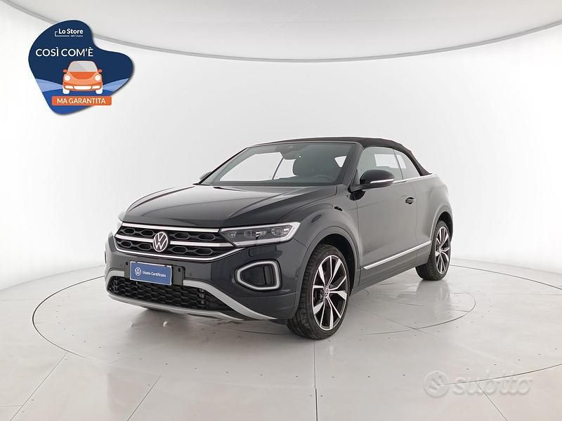 Deep black perlato Usata 2024 VW T-Roc Style SUV | 29.900 € (Cara) - Immagine 1/4