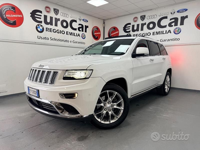 Usata Jeep Grand Cherokee Summit 250 CV (183 kW) 2015 Bianco SUV