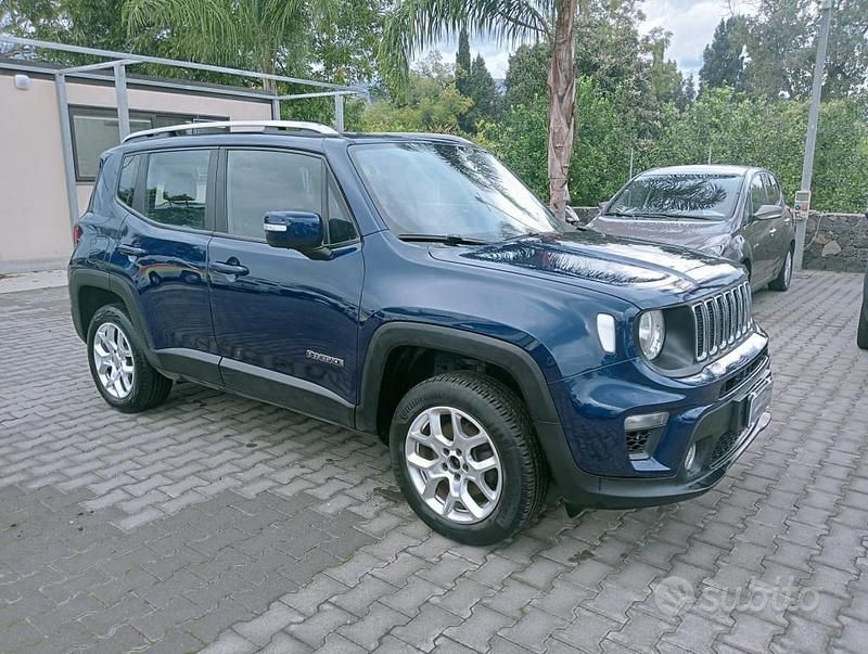Usata Jeep Renegade Limited 140 CV (102 kW) 2019 Blu/azzurro SUV