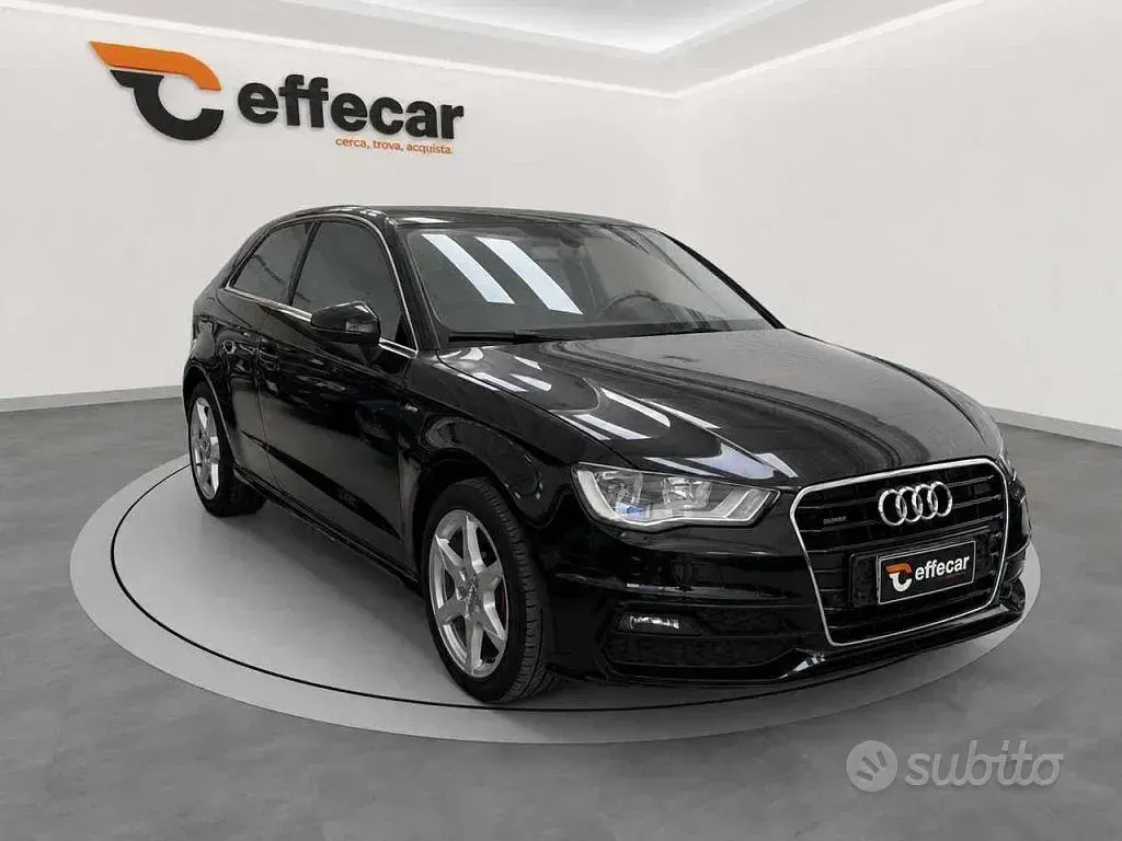 Usata Audi A3 184 CV (135 kW) 2016 Nero Utilitaria