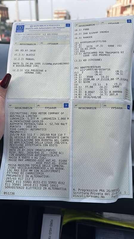 Usata Ford Ranger Limited 150 CV (110 kW) 2018 Pick-up