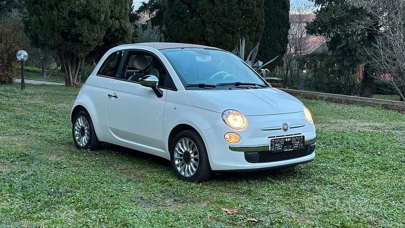 Usata Fiat 500 Pop Star 69 CV (50 kW) 2015 Bianco Cabrio